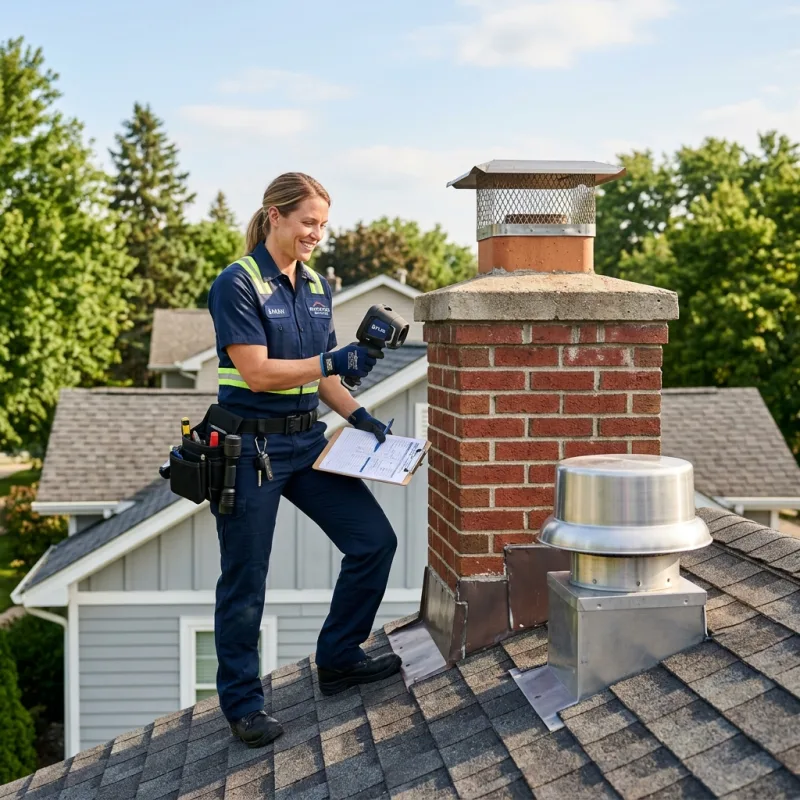 Technician removing a deceased bird from an indoor space in Altona